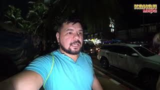 Угощаем конфетами на Walking Street. Паттайя. Волкин стрит.