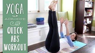 Yoga For Abs - 6 Minute Abs Workout