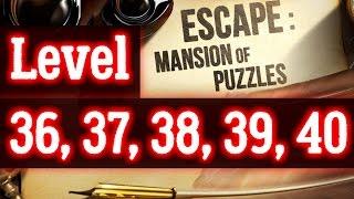 Doors 4 level 36 37 38 39 40 Escape Mansion of Puzzles Level 36 37 38 39 40 walkthrough