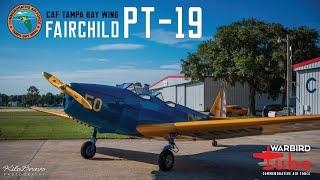 CAF Warbird Tube - Fairchild PT-19  with CAF Tampa Bay Wing