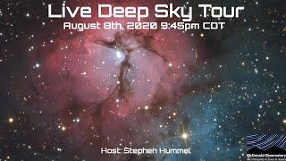 Live Deep Sky Tour  | August 8th, 2020