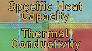 Oxygen Not Included - Tutorial Bites - Specific Heat Capacity and Thermal Conductivity