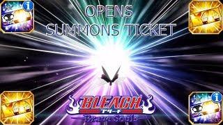 Открываем Билеты На Персонажей | Bleach Brave Souls Summons Ticket