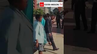 Oscar Sudi and other MPs arriving in Parliament for Gachagua's impeachment debate