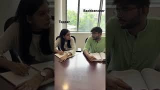 Topper VS Backbencher Attitude Status | YOUR CLASS #shorts #ytshorts #viral #comedy #comedyvideo
