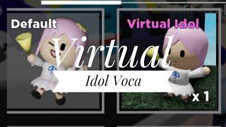 Roblox Tower Heroes | Virtual Idol Voca Mythic Showcase