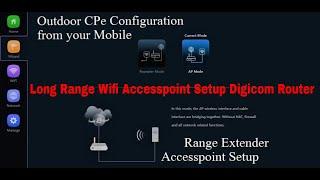 Outdoor CPE Router Configuration and Accessing from Mobile Device | Technical Hakim  #OutdoorCPE