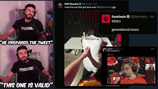 Tarik Reacts to VALORANT Community Tweets After Sentinels Win Vs 100T