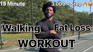 3,000+ Step Walking Fat Loss Workout ( No Rest, No Equipment Needed )