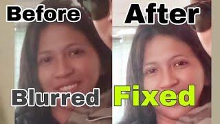 How I Fix any Blur Picture using Android