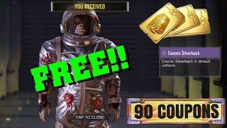 I SPENT 90 COUPONS FOR THIS! Celestial Chimp Crate with Artic .50 High Voltage - Call of Duty Mobile