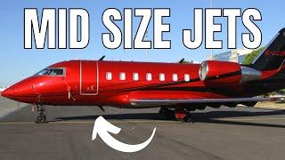 Top 5 Mid Size Private Jets