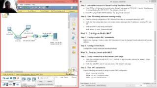 5.2.1.4 Packet Tracer - Configuring Static NAT