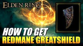 Elden Ring - How To Get Redmane Greatshield (Greatshield)