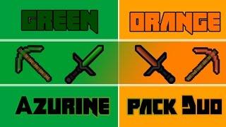 Danteh's Green + Orange Azurine Packs Release! [NEW RESHADED COLORS]