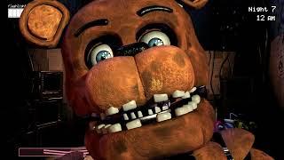 Withered Freddy FNaF in Real Time Voice Lines Animated