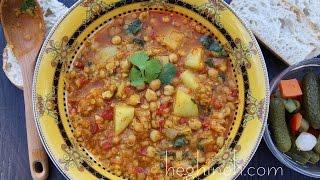 Chickpea Soup Recipe - Armenian Cuisine - Heghineh Cooking Show