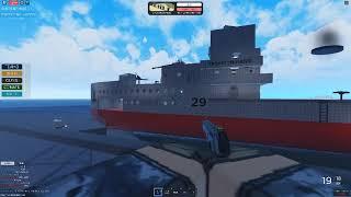 Roblox Navy Simulator, hosting my first training. Pt-2