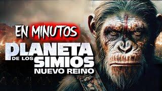 EL PLANETA DE LOS SIMIOS NUEVO REINO (2024) RESUMEN EN MINUTOS