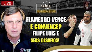 FILIPE LUÍS E SEUS DESAFIOS | GABIGOL VOLTOU?|BAHIA X FLAMENGO | DEBATE AO VIVO COM MAURO CEZAR #118