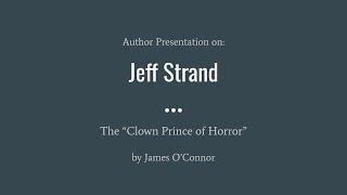 Author Discussion - Jeff Strand