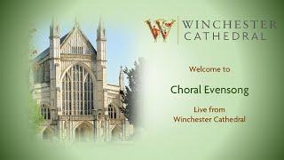 02-27-25 Choral Evensong live from Winchester Cathedral. 