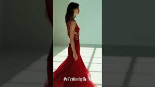 AI Fashion: Anya's Unexpected Twist - Back Details & Asymmetric Cuts #aifashion #aigenerated