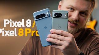 Pixel 8 vs 8 Pro — распакуем и посмотрим!