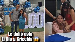 Griselda hasta derramo lágrimas y a la vez riéndose cuando vio entrar al locutor con otra mujer￼