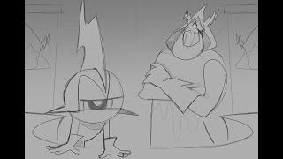 After the battle woy peepers and lord hater animatic