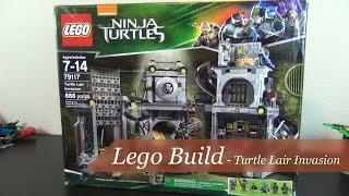 Let's Build - Lego Ninja Turtles Turtle Lair Invasion Set #79117 - Part 1