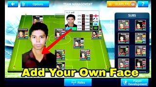 Import Your Own Face In Dream league soccer 19