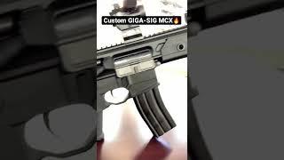 Airsoft GI Custom GIGA-SIG MCX #airsoftgi #airsoft #short #shorts #sigmcx #customshowroom