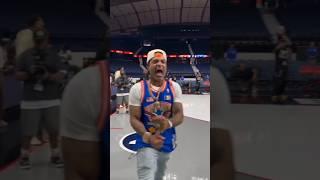 JIM JONES SHOWS HIS BASKETBALL SKILLS.......