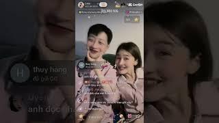 Ở chung thôi có cần dễ thương vậy không | Lê Đức Luna Livestream  #linaminivlog #couple @lunaleduc04