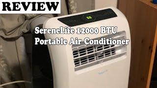 Review SereneLife 12000 BTU Portable Air Conditioner 2020