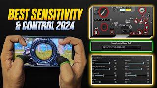 NEW UPDATE 3.3  BEST SENSITIVITY CODE+CONTROL SETTINGS BGMI/PUBG MOBILE | BEST 4 FINGER CONTROL