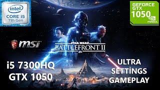 Star Wars Battlefront 2 GTX 1050 Ultra Settings Gameplay