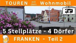  5 STELLPLÄTZE und 4 Orte besuche ich in diesem Video mit dem Wohnmobil