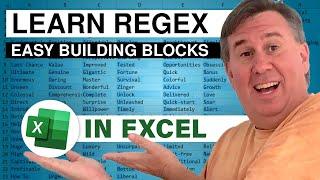 Excel - RegEx Building Blocks - 2643