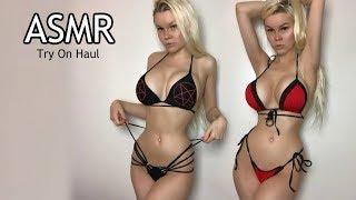 ASMR Bikini Try On Haul 