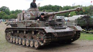 German Panzer IV driving - Beltring 2011