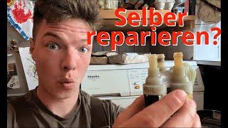 Waschmaschine reparieren - Miele - Magnetventil wechseln!