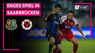 1. FC Saarbrücken – FC Viktoria Köln, Highlights mit Live-Kommentar | 3. Liga | MAGENTA SPORT