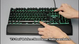 RedThunder K10 Gaming Tastatur & Maus Set - Unboxing & Test