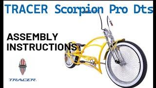 Step by Step Guide to Assembling Your Tracer  SCORPION PRO DTS Bike