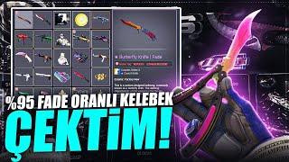 BORROW MODDA 4.000 DOLAR KELEBEK FADE KATLADIM!! - KEYDROP