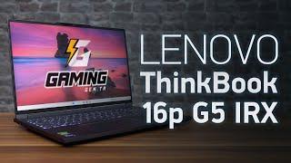 Lenovo ThinkBook 16p Gen 5 IRX - Her İşin Altından Kalkıyor!