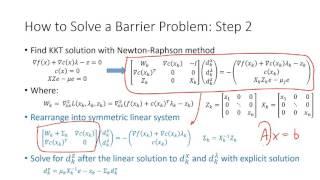 Interior Point Method for Optimization