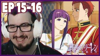 THAT WAS SUPER WHOLESOME! FRIEREN EPISODES 15-16 REACTION!